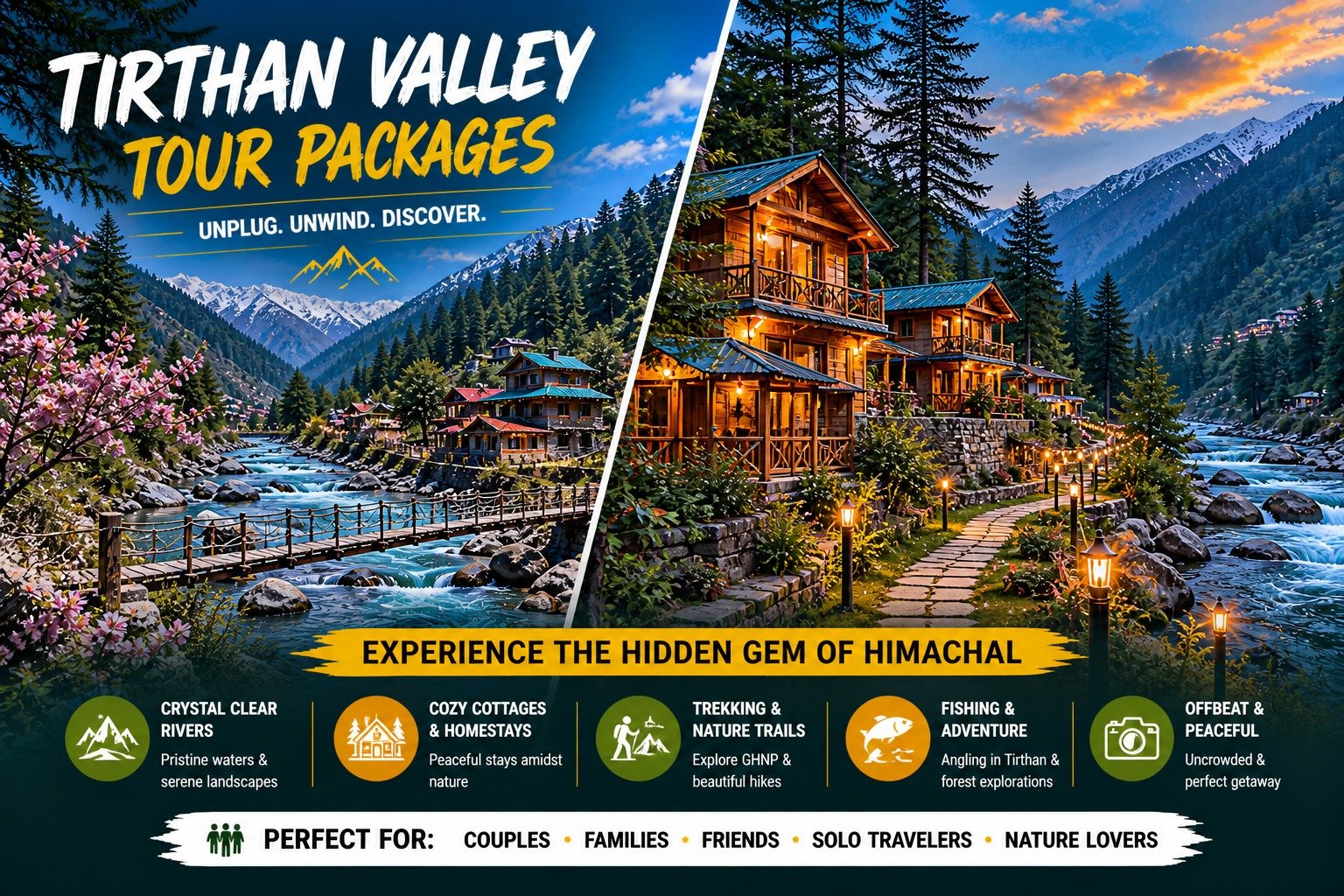 Tirthan 8 Days 7 Nights Tour