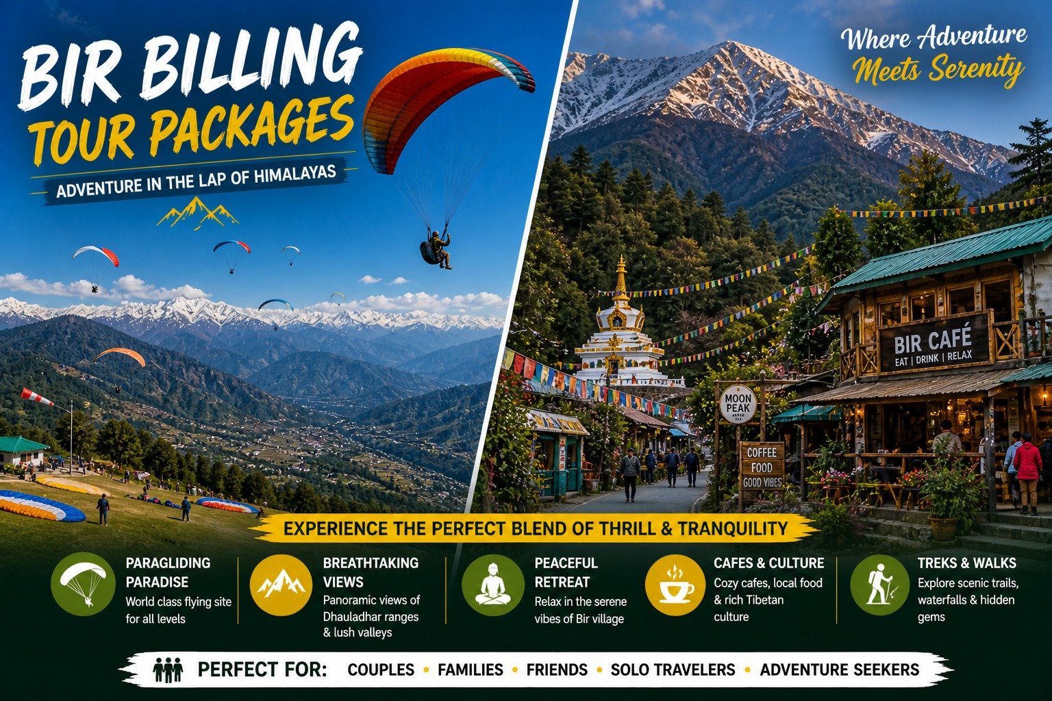 Bir Billing 8 Days 7 Nights Tour