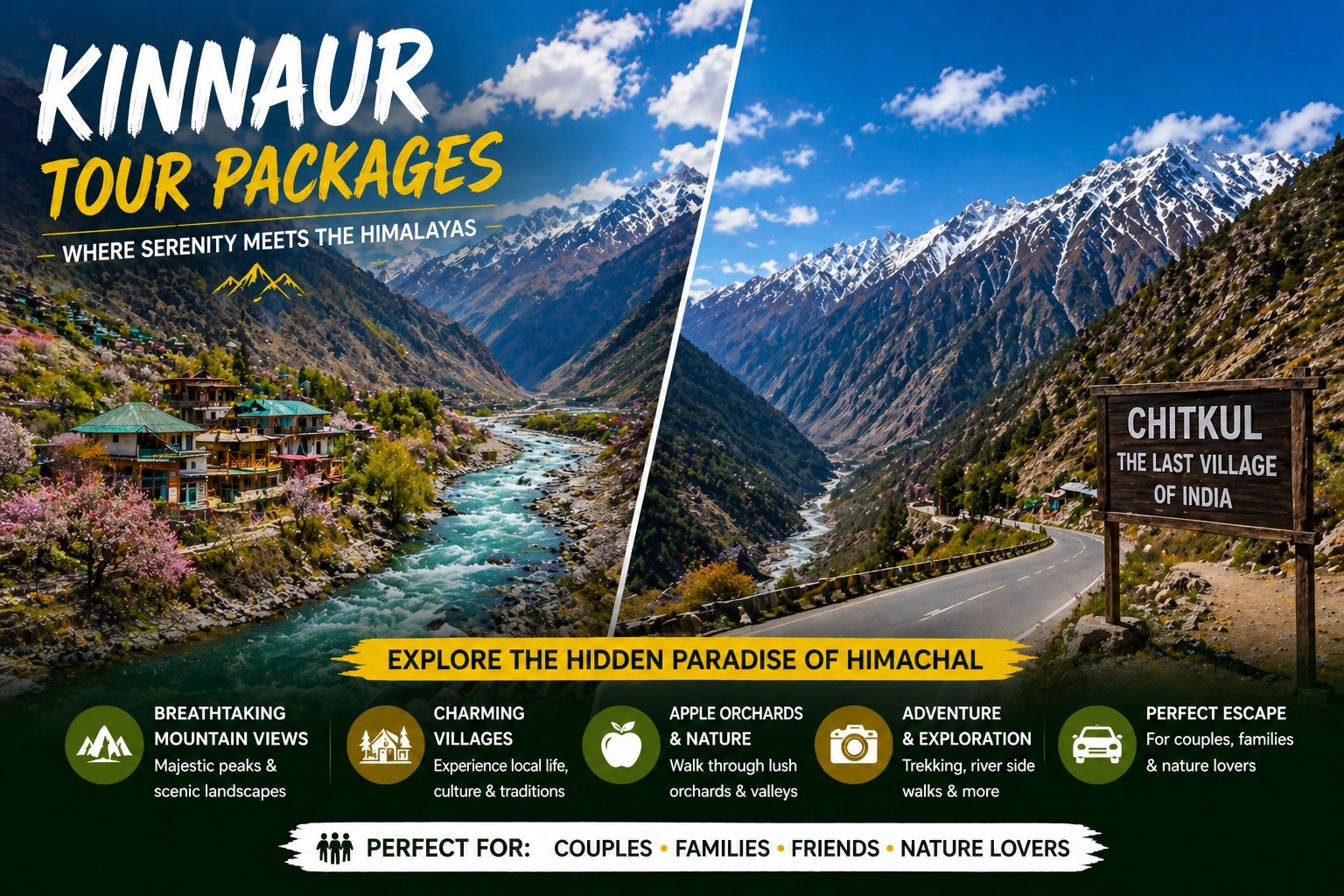 Kinnaur 8 Days 7 Nights Tour